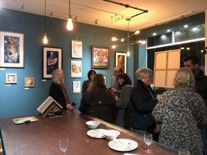 The Caversham Picture Framer, Ginny Skinner Exhibition, Private View