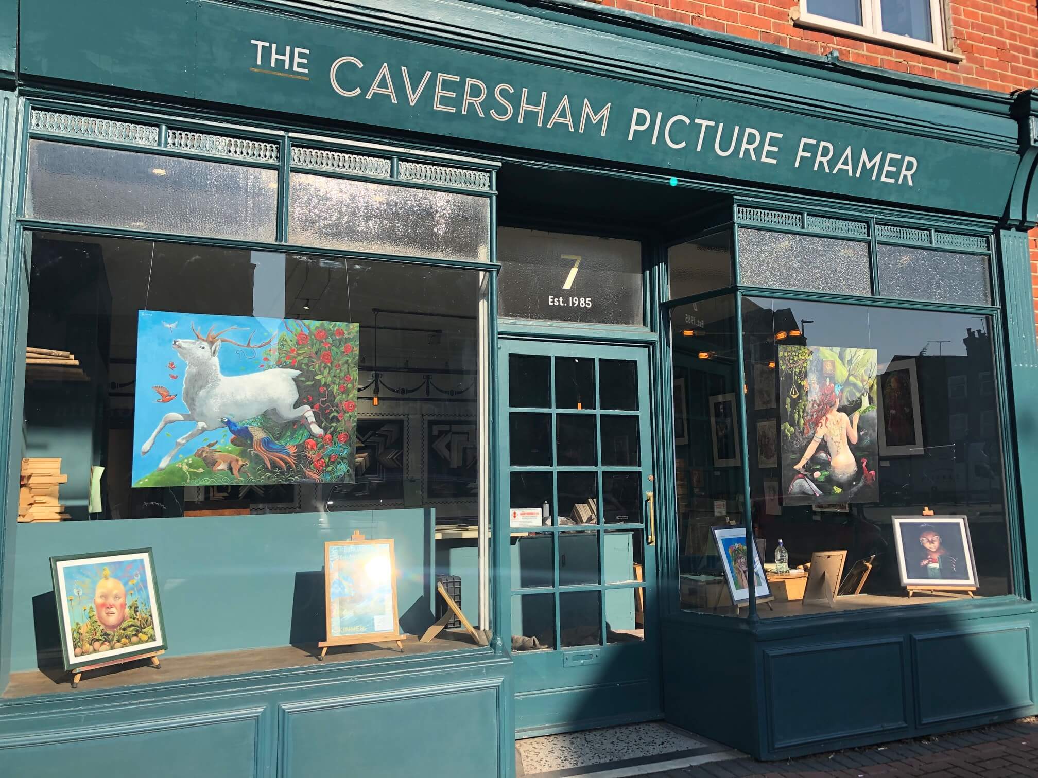 Ginny Skinner Private View & Exhibition - Caversham Picture Framer