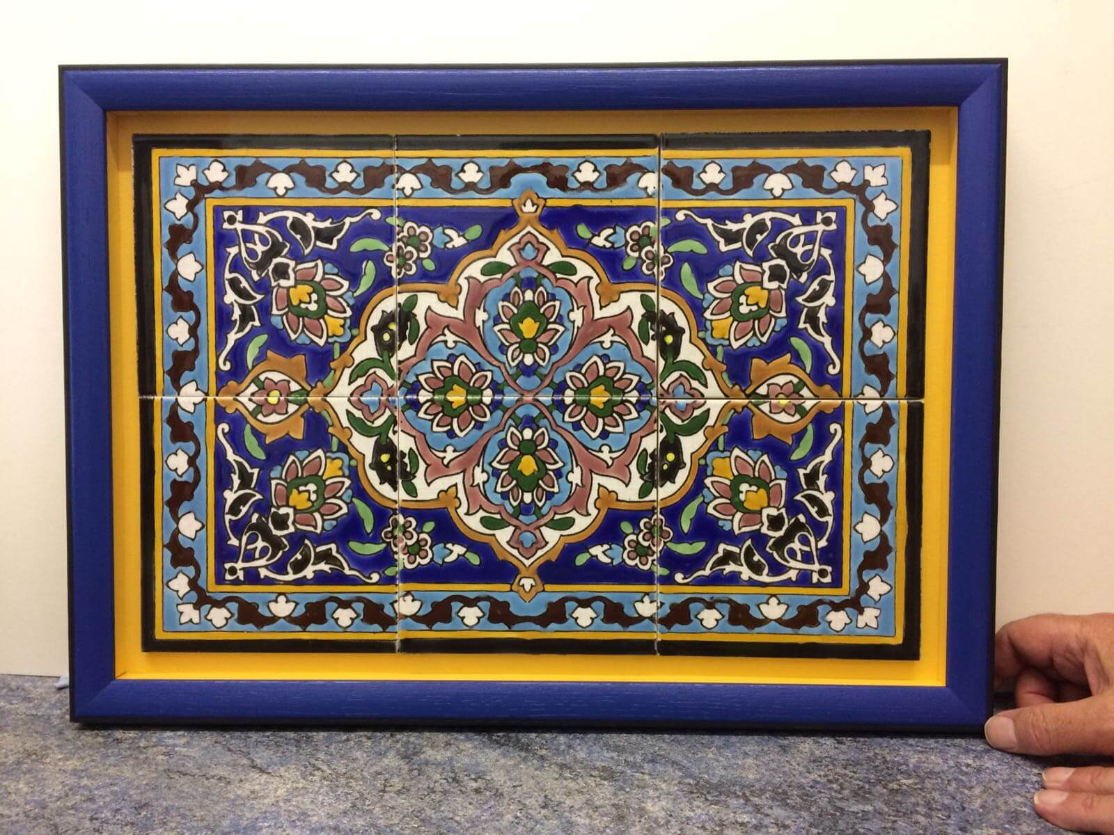 Iranian mosaic tiles