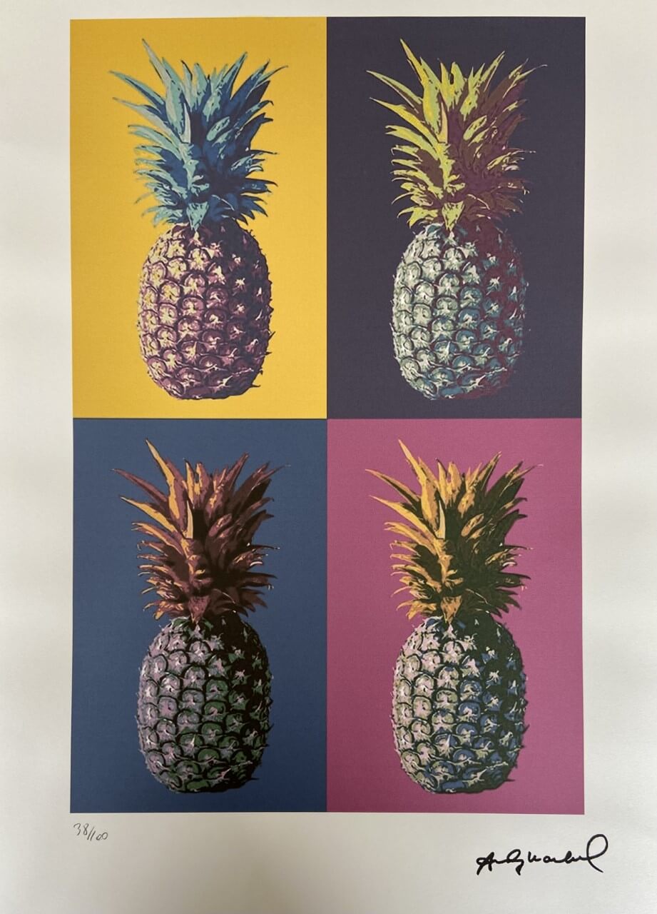 Andy Warhol Pineapples